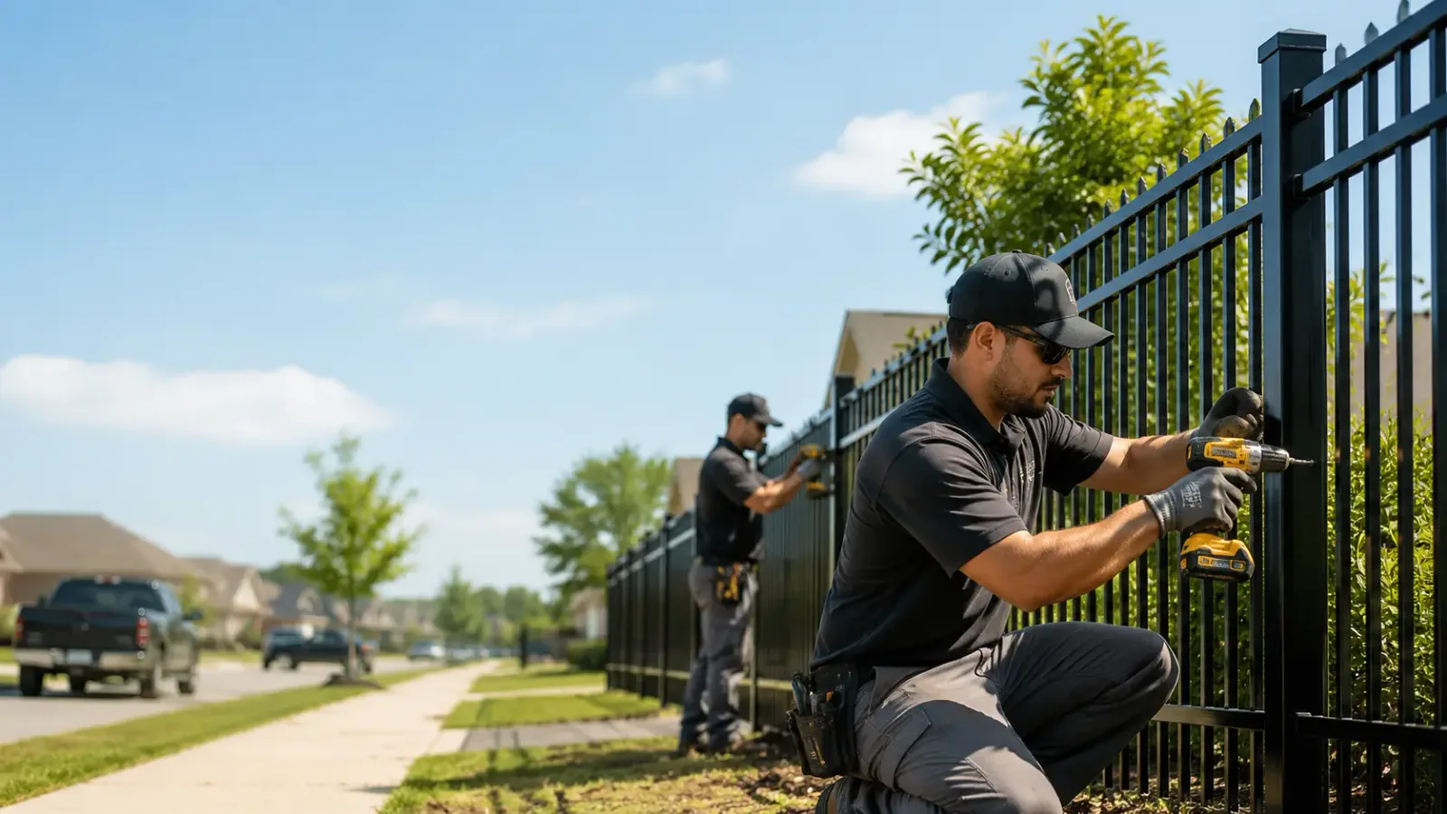 Metal Fence Installation in Ivanhoe, VA